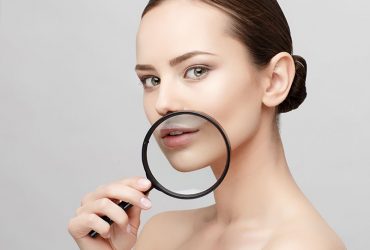 Skin Expert examines skin